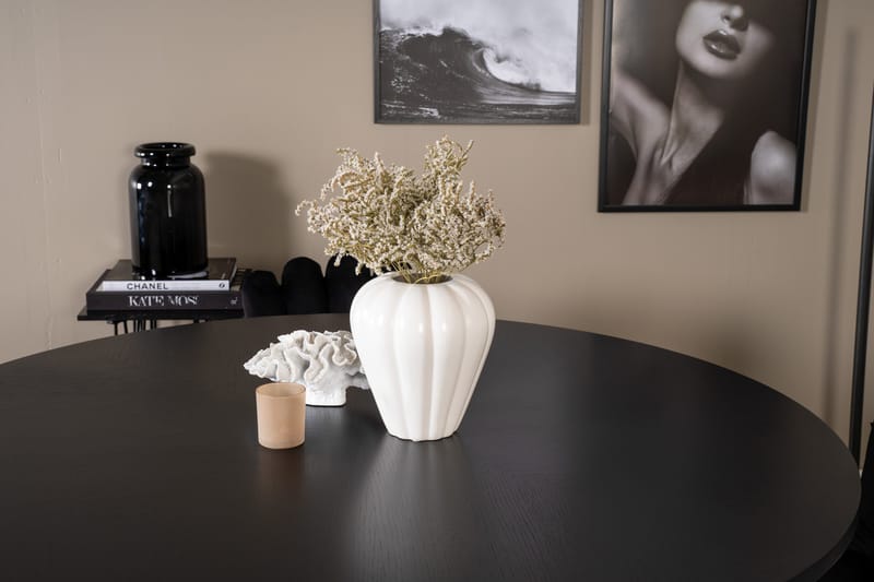 Copenhagen Spisegruppe med 4 Limhamn Spisestoler Svart - Furniture Fashion - Møbler - Bord - Spisegrupper