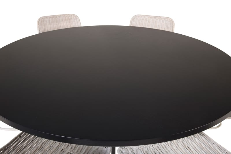 Copenhagen Spisegruppe med 6 Ezra Spisestolerar Hvit - Furniture Fashion - Møbler - Bord - Spisegrupper
