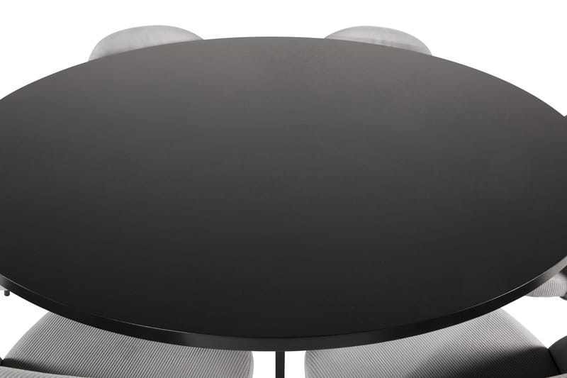 Copenhagen Spisegruppe med 6 Valerie Spisestoler Cordfløyel - Furniture Fashion - Møbler - Bord - Spisegrupper
