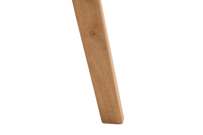 Curtea Spisebord 165 cm inkl. 4 Edini Spisestoler - Brun - Møbler - Bord - Spisegrupper