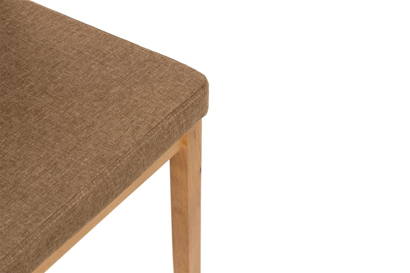 Curtea Spisebord 165 cm inkl. 4 Edini Spisestoler - Brun - Møbler - Bord - Spisegrupper