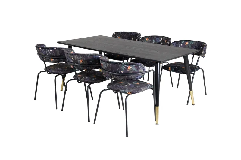 Daicy Spisebord 180 cm Med 6 Arcarazo Spisestoler, undefined