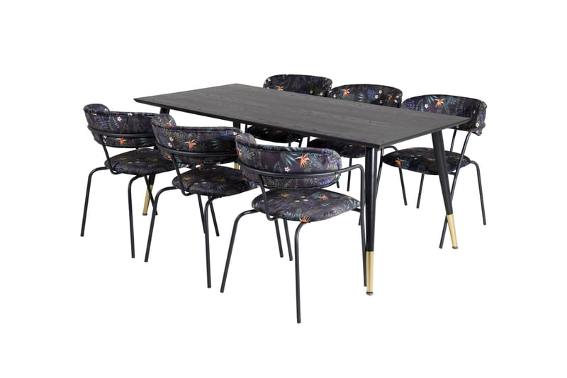 Daicy Spisebord 180 cm Med 6 Arcarazo Spisestoler, undefined