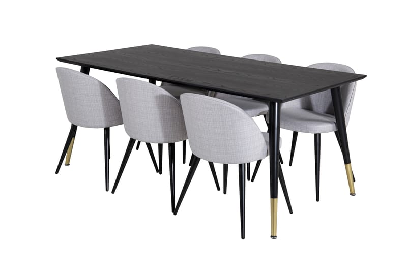 Daicy Spisebord 180 cm Med 6 Sedavi Spisestoler, undefined