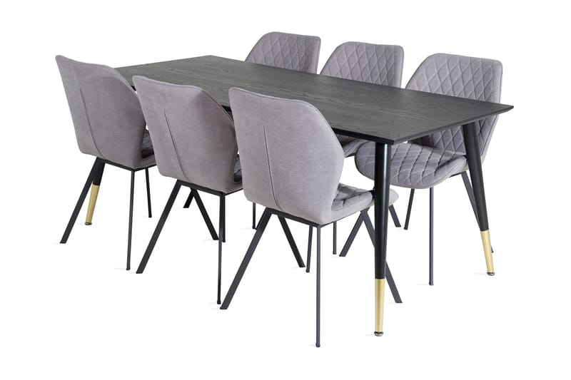 Daicy Spisebord 180 cm Med 6 Sumoas Spisestoler, undefined