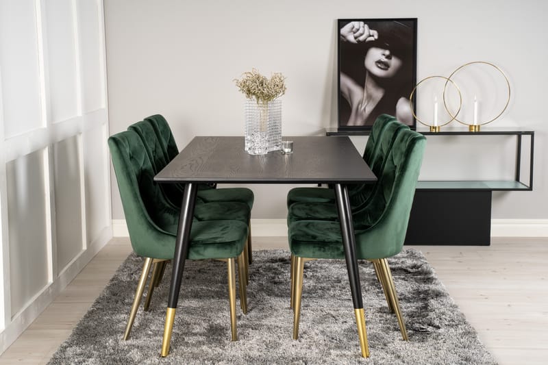 Daicy Spisegruppe 180 cm + 6 stk Valerie Spisestoler, undefined