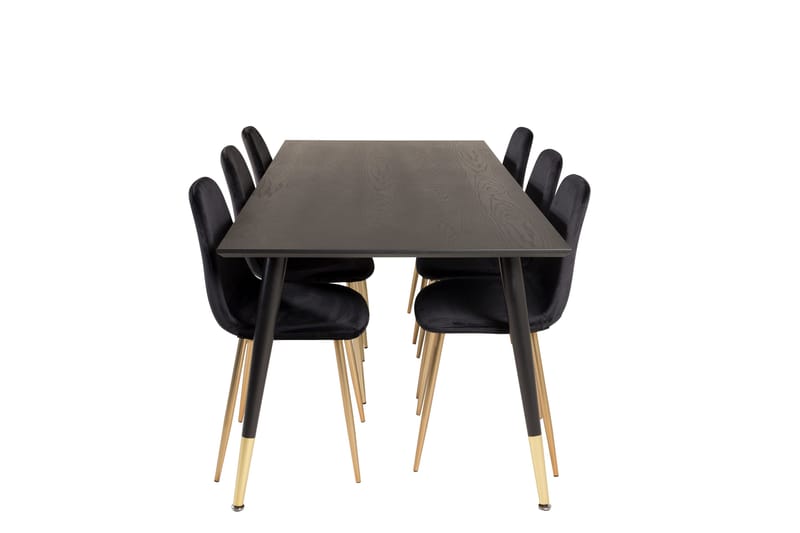 Daicy Spisegruppe 180 cm + 6 stk Pontus Spisestoler - Møbler - Bord - Spisegrupper