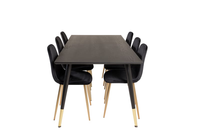 Daicy Spisegruppe 180 cm + 6 stk Pontus Spisestoler - Møbler - Bord - Spisegrupper