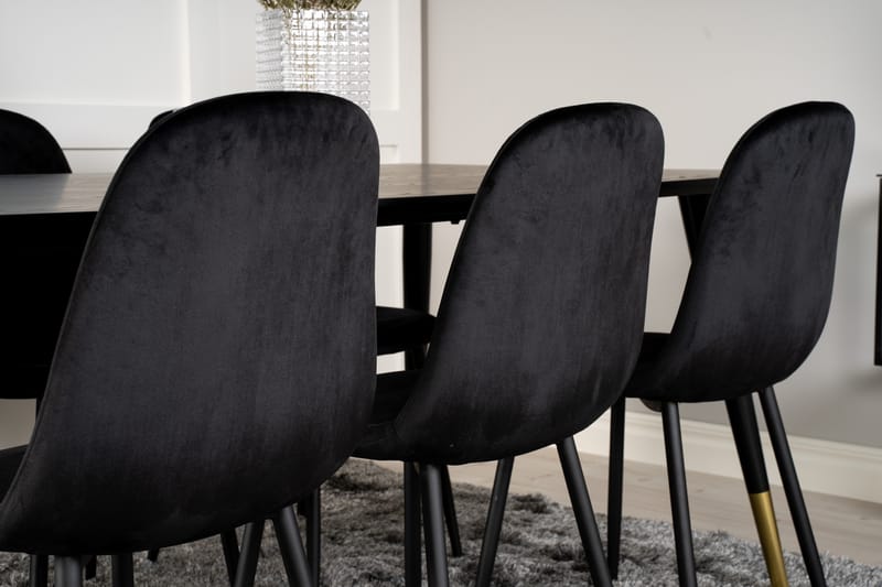 Daicy Spisegruppe 180 cm + 6 stk Pontus Spisestoler - Møbler - Bord - Spisegrupper
