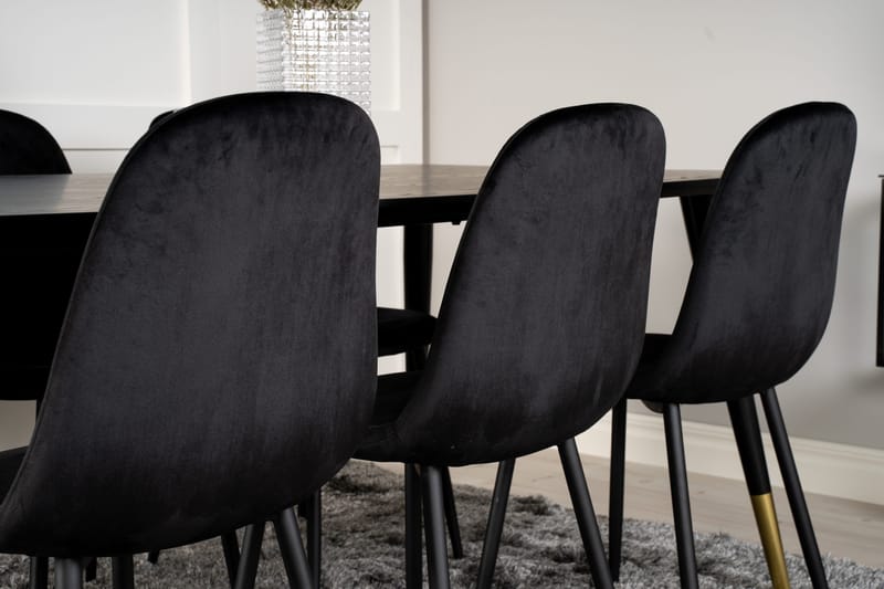 Daicy Spisegruppe 180 cm + 6 stk Pontus Spisestoler - Møbler - Bord - Spisegrupper
