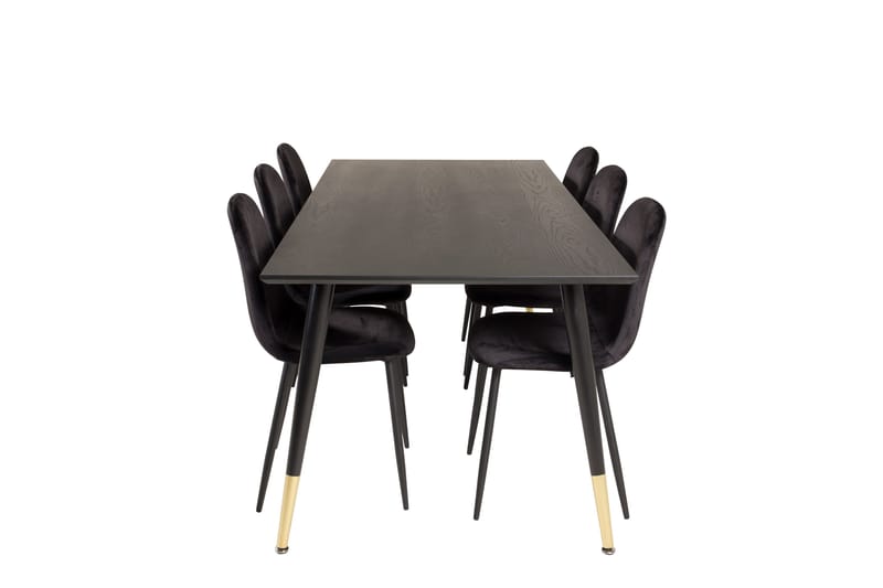 Daicy Spisegruppe 180 cm + 6 stk Pontus Spisestoler - Møbler - Bord - Spisegrupper