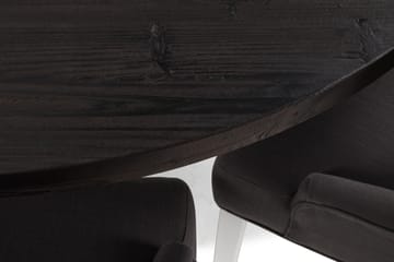 Dijon Spisegruppe Rund 150 cm med 6 Viktoria Stoler - Møbler - Bord - Spisegrupper