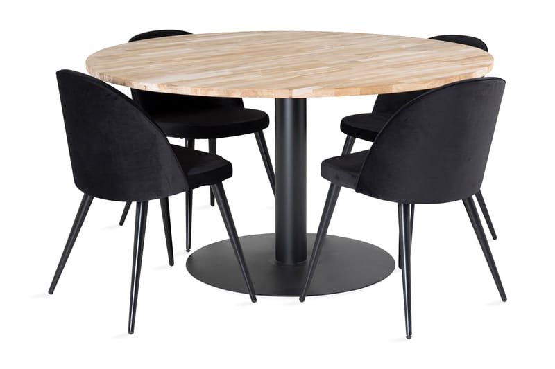 Ezra Spisegruppe 198 cm med 4 Valerie Spisestoler - Møbler - Bord - Spisegrupper