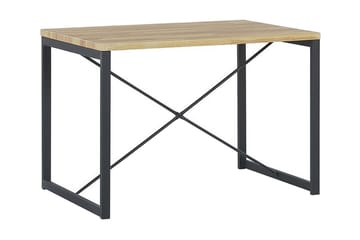 Flixton Spisegruppe 110 cm Inkl. 2 stoler + benk - Lysebrun/Svart - Møbler - Bord - Spisegrupper