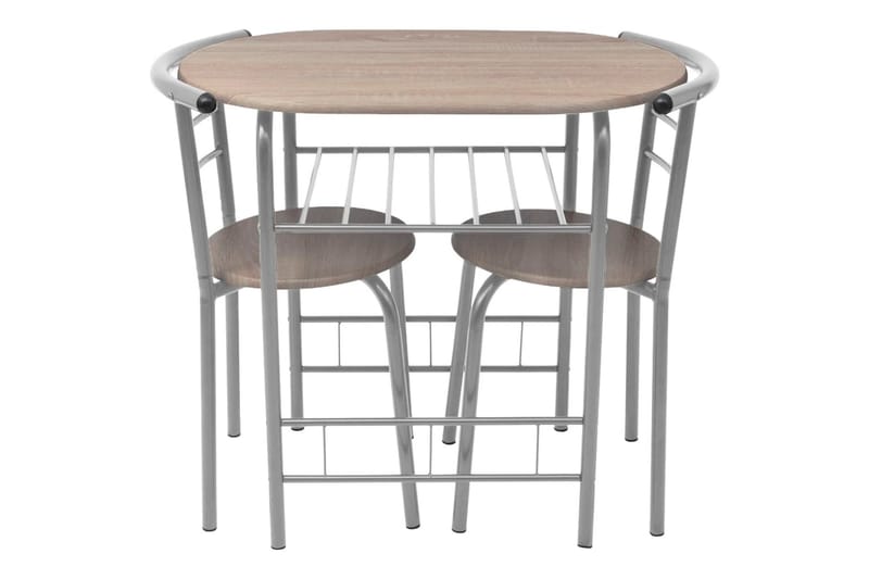 Frokostbar med stoler MDF - Hvit - Møbler - Bord - Spisegrupper