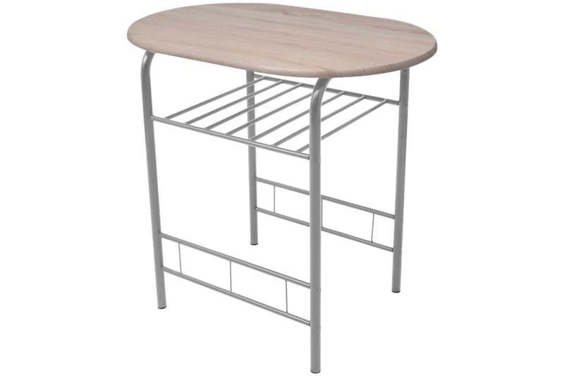 Frokostbar med stoler MDF - Hvit - Møbler - Bord - Spisegrupper