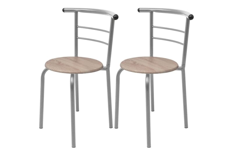Frokostbar med stoler MDF - Hvit - Møbler - Bord - Spisegrupper