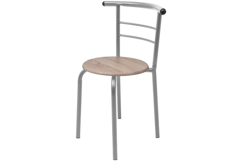 Frokostbar med stoler MDF - Hvit - Møbler - Bord - Spisegrupper