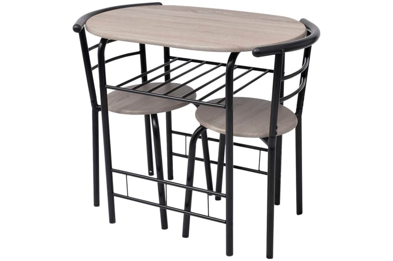 Frokostbar med stoler MDF - Svart - Møbler - Bord - Spisegrupper
