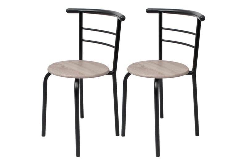 Frokostbar med stoler MDF - Svart - Møbler - Bord - Spisegrupper