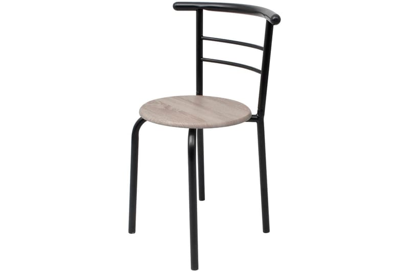 Frokostbar med stoler MDF - Svart - Møbler - Bord - Spisegrupper