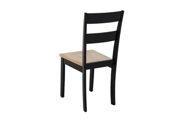 Georgia Spisegruppe 90 cm - Svart - Møbler - Bord - Spisegrupper