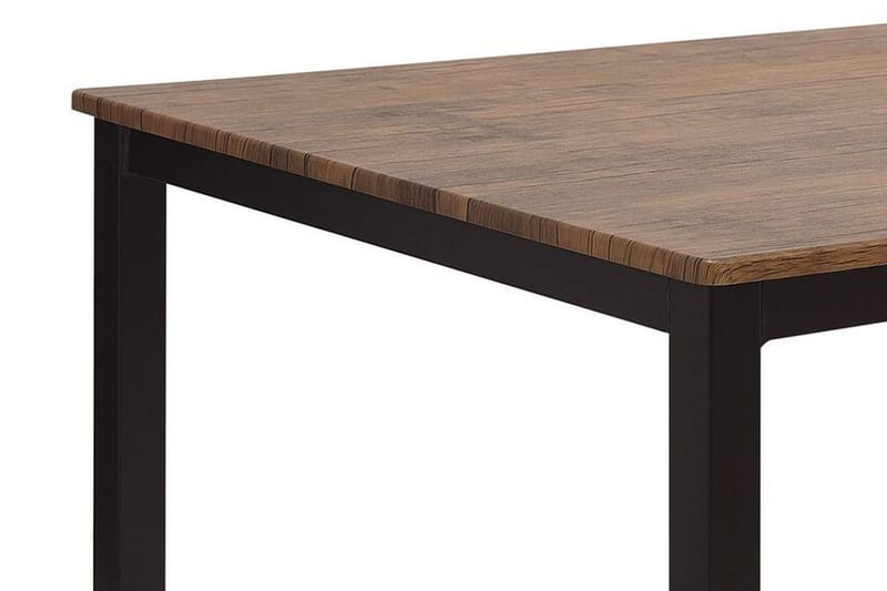 Hamry Spisegruppe 110 cm Inkl. 4 Stoler - Mørkebrun/Svart - Møbler - Bord - Spisegrupper