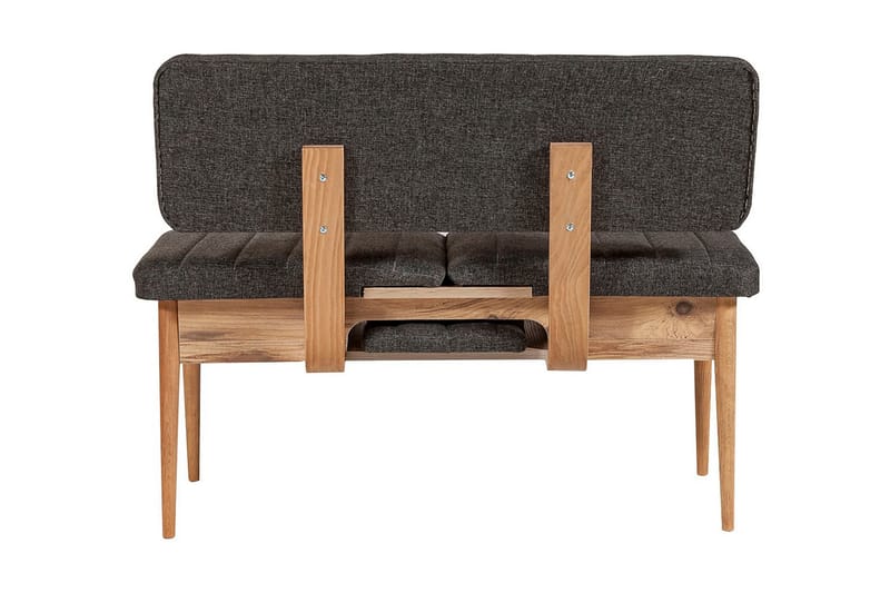 Idehult Spisegruppe 4 deler 75 cm - Tre / Natur / Antrasitt - Møbler - Bord - Spisegrupper