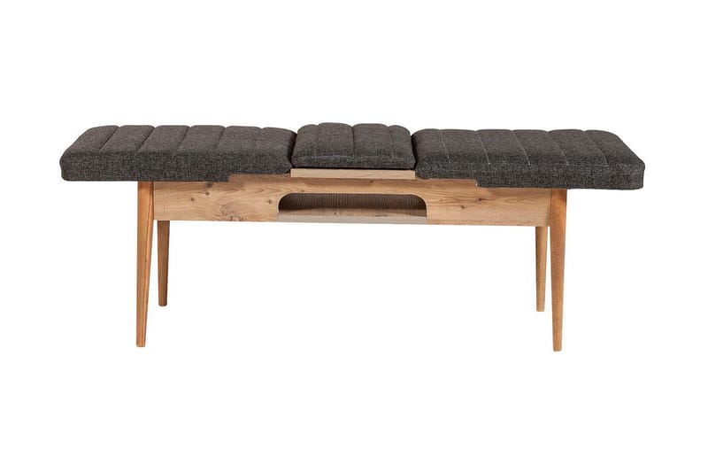 Idehult Spisegruppe 4 deler 75 cm - Tre / Natur / Antrasitt - Møbler - Bord - Spisegrupper