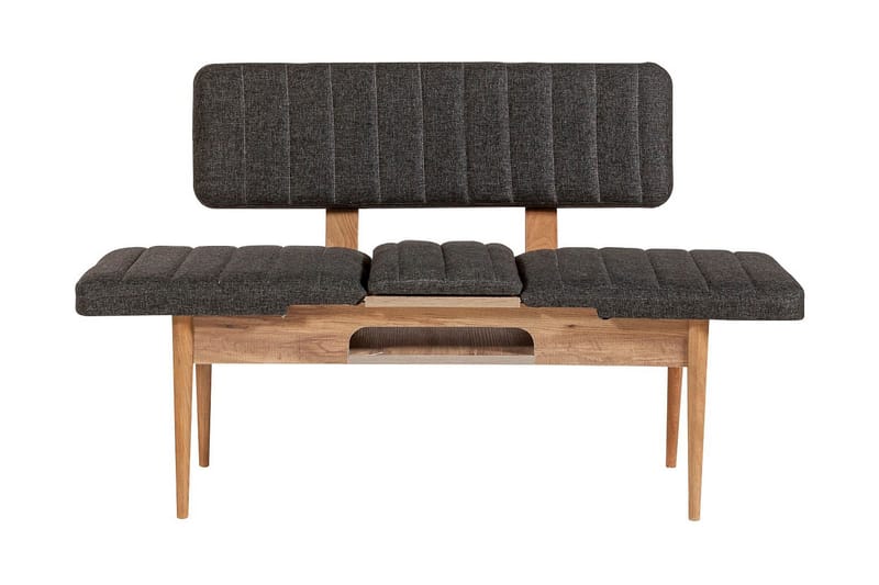 Idehult Spisegruppe 4 deler 75 cm - Tre / Natur / Antrasitt - Møbler - Bord - Spisegrupper