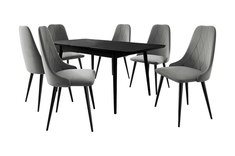 Ingram Spisegruppe Rund Grå, undefined