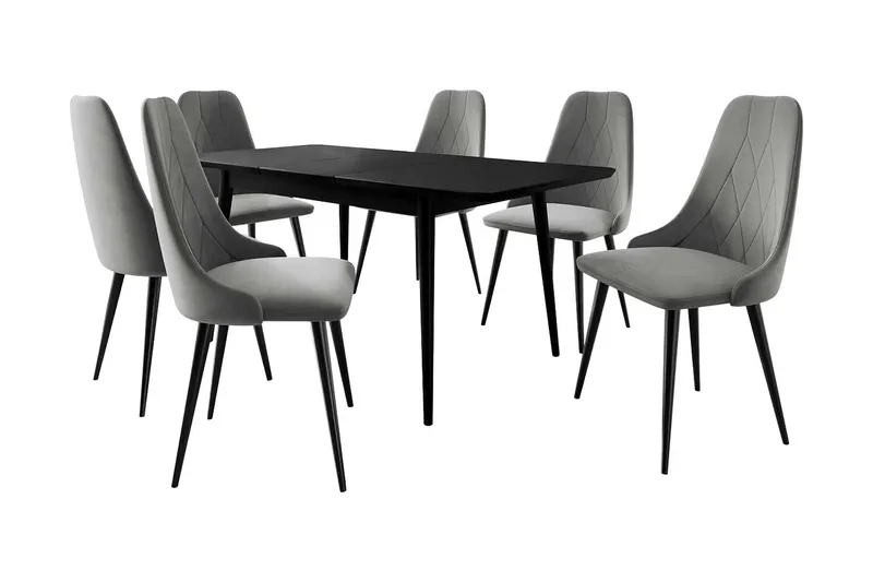 Ingram Spisegruppe Rund Grå, undefined