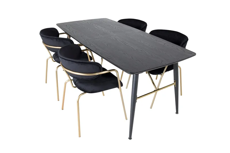 Irunea Spisegruppe 180 cm + 4 stk Arcarazo Spisestoler, undefined