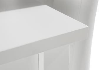 Jasmin Forlengbar Spisegruppe 180cm inkl 6 Brunnevik Stoler - Hvit - Møbler - Bord - Spisegrupper