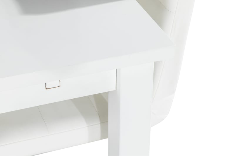 Jasmin Spisegruppe med 6 Cibus Stoler - Hvit/PU/Krom - Møbler - Bord - Spisegrupper