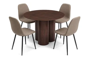 110 cm - Mørk brun