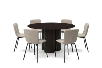 130 cm - Mørk brun