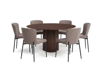 150 cm - Mørk brun
