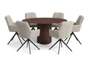 150 cm - Mørk brun