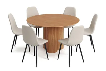130 cm - Mørk brun