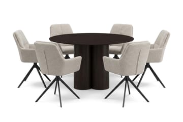 130 cm - Mørk brun
