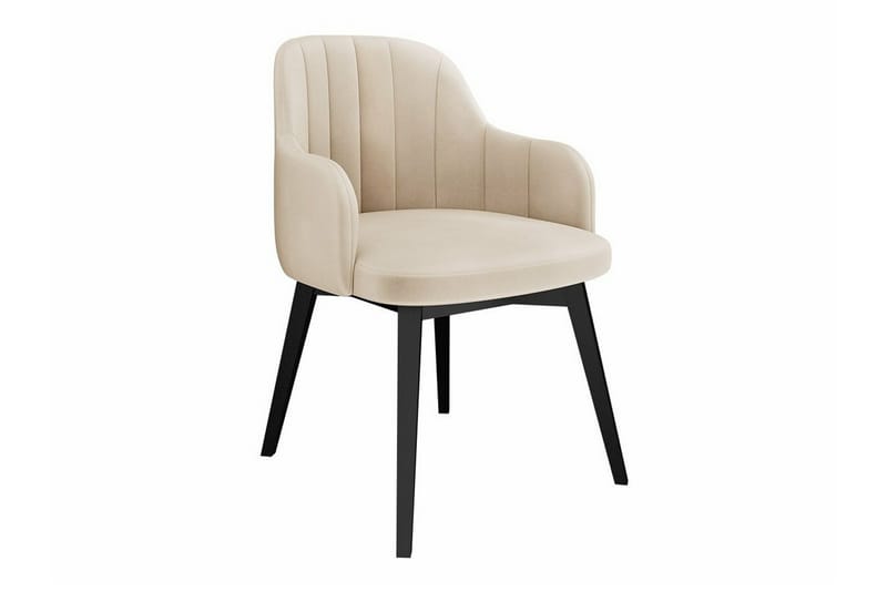 Kendale Spisegruppe - Beige/Svart - Møbler - Bord - Spisegrupper