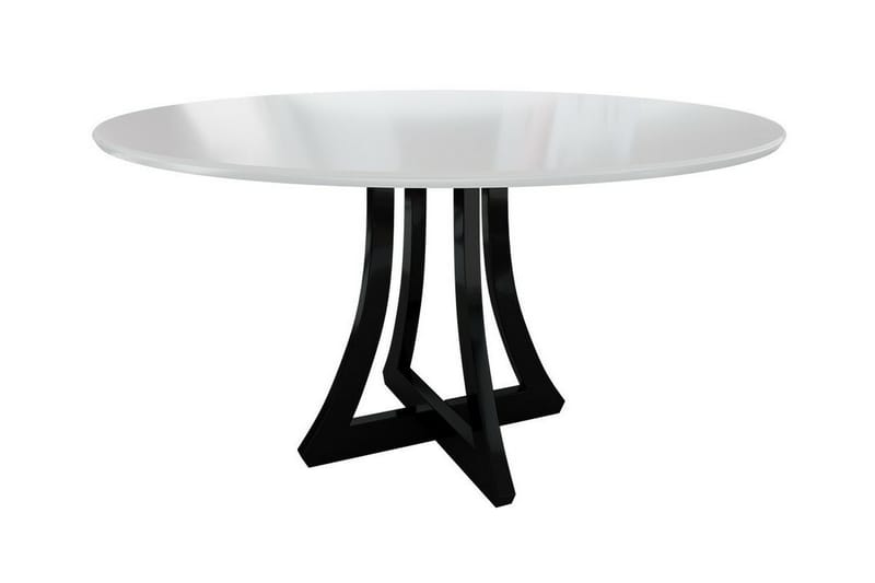 Kendale Spisegruppe - Beige/Svart/Hvit - Møbler - Bord - Spisegrupper