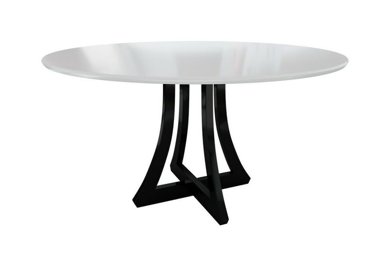 Kendale Spisegruppe - Hvit/Rosa/Svart - Møbler - Bord - Spisegrupper