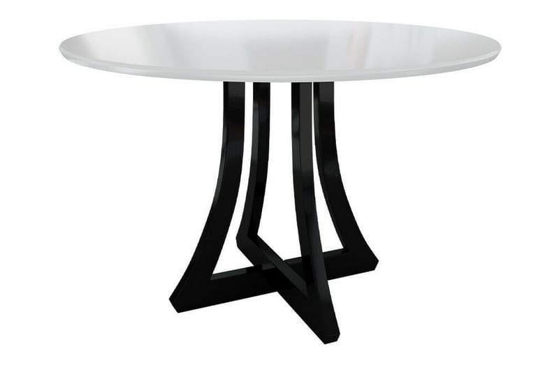 Kendale Spisegruppe - Hvit/Svart/Grå - Møbler - Bord - Spisegrupper