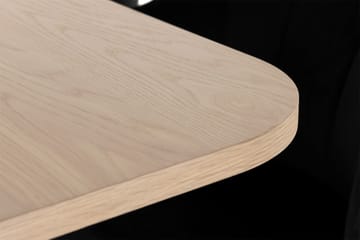 Kopparbo Spisegruppe 200 cm inkl. 6 Broddhult Stoler - Hvit/Svart - Møbler - Bord - Spisegrupper