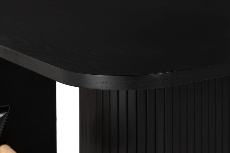 Kopparbo Spisegruppe 200 cm inkl. 6 Winston Stoler - Svart - Møbler - Bord - Spisegrupper