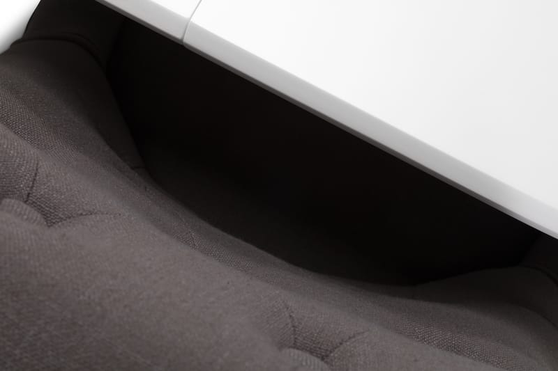 Läckö Forlengningsbart Spisebord 150 cm Ovalt - Hvit/Beige/Grå - Spisegrupper