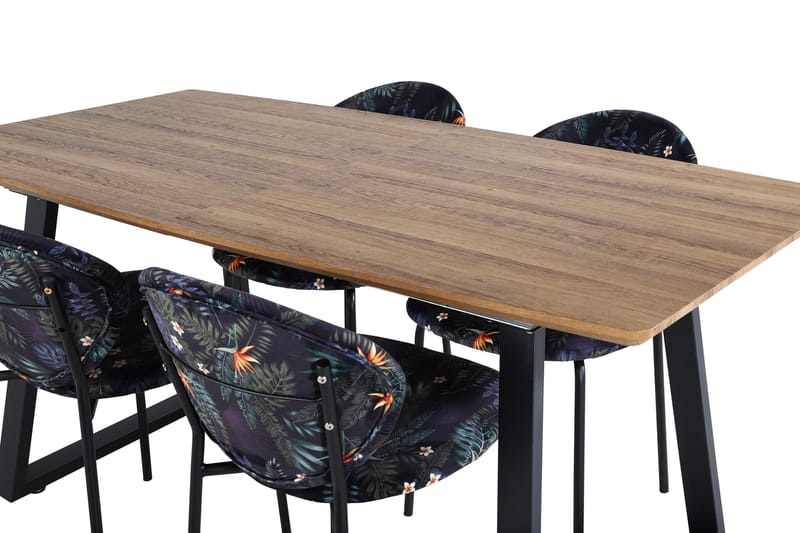 Leah Forlengningsbar bord med 4 Moncoll Spisestoler, undefined