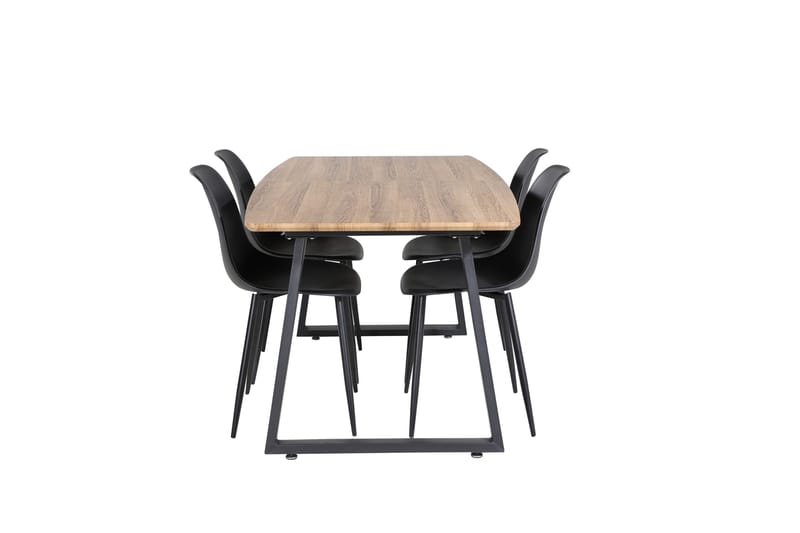 Leah Forlengningsbar bord med 4 Ypas Spisestoler - Møbler - Bord - Spisegrupper